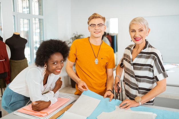 portrety członków zespołu pracowni